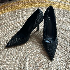 Black Zara heel size 39